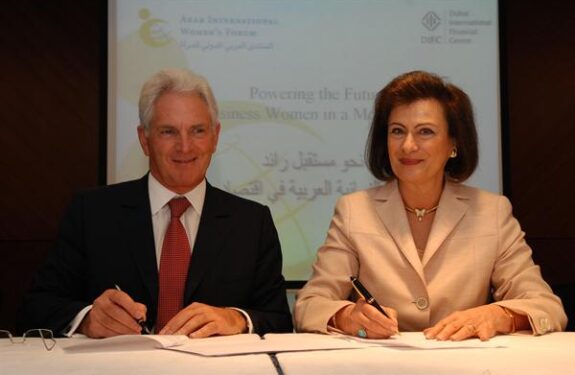 AIWF signs MoU with the Hawkamah Institute for Corporate Governance and hosts 'Powering the Future: Arab Business Women in a Modern Economy' at DIFC in Dubai