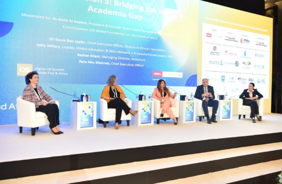 AIWF President & Founder Haifa Al Kaylani chairs key session at QS Higher Education Summit in Dubai